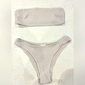 H&M Tube Top Bikini Set